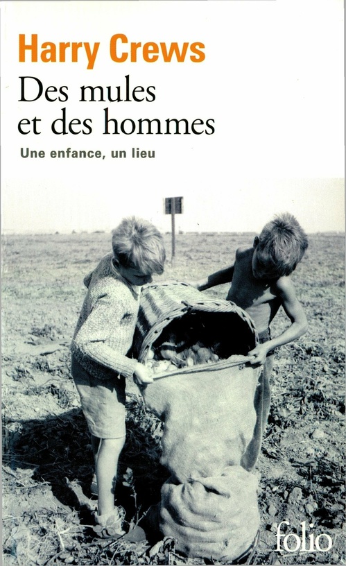 ebook cover of Des mules et des hommes, by Harry Crews