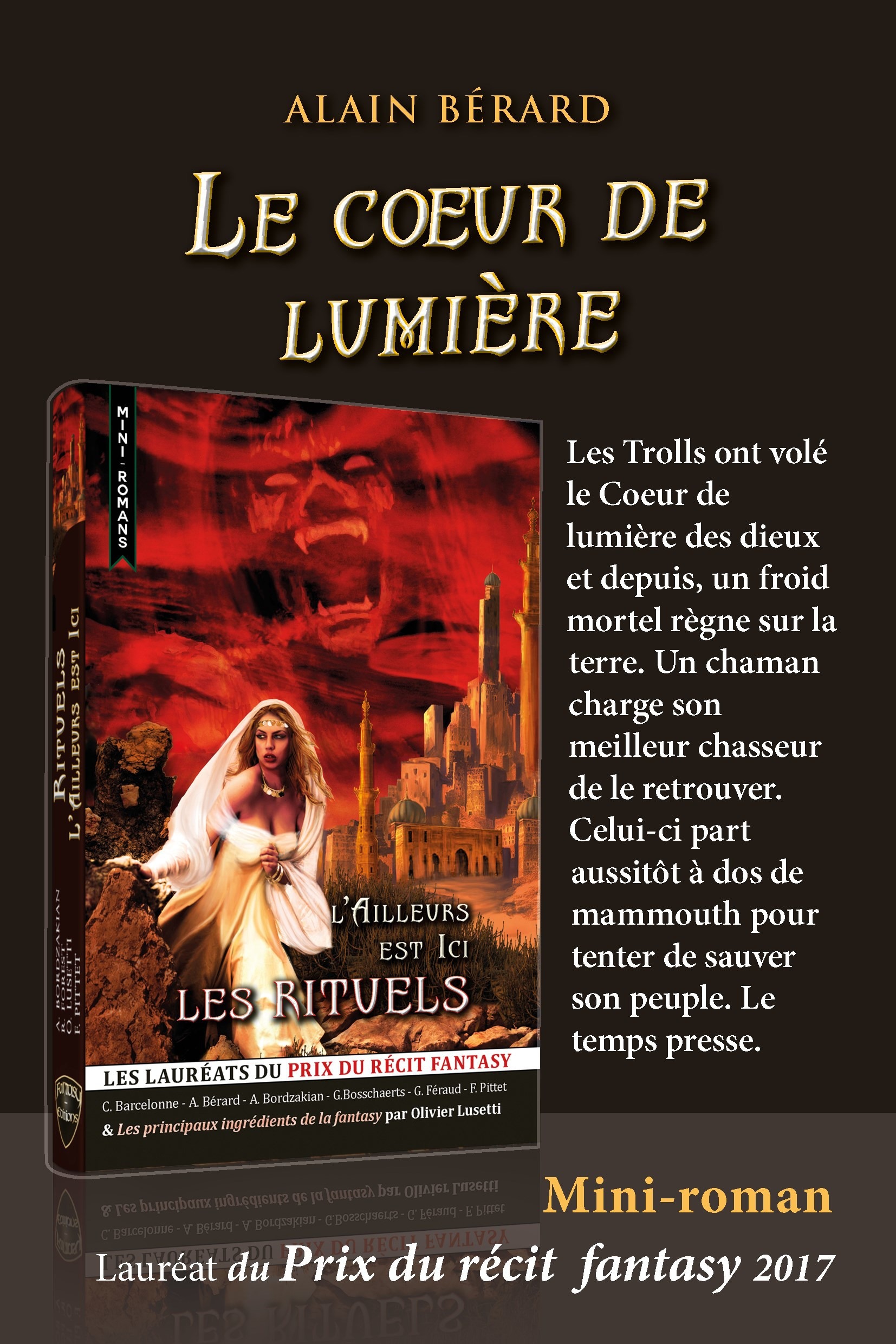 ebook cover of Le Coeur de lumière, by Alain Bérard