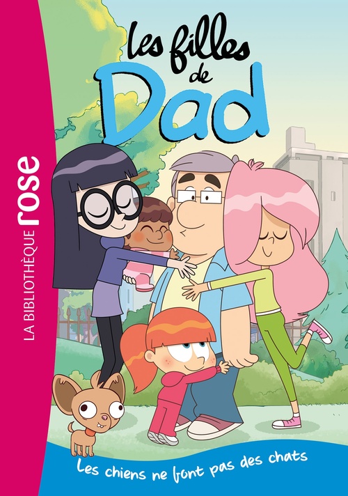 ebook cover of Les filles de Dad 01 - Les chiens ne font pas des chats, by Nob