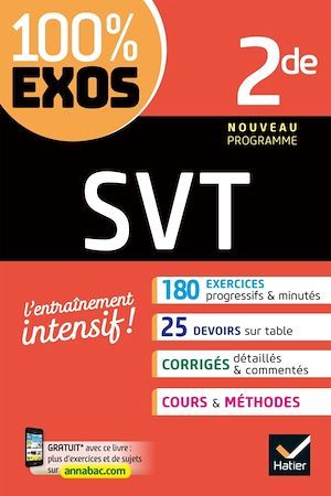 Couverture ebook de SVT 2de, de Jean-Marc Coulais, Anne Cynober, Hélène Hervé, Nadège Jeannin