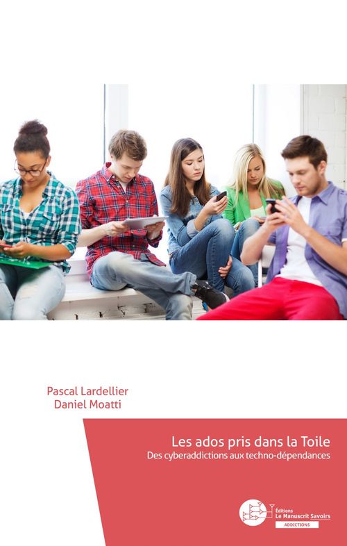 Couverture ebook de Les ados pris dans la toile, de Pascal Lardellier, Daniel Moatti