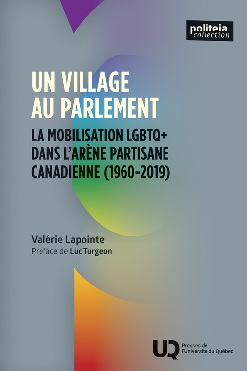 Couverture ebook de Un village au Parlement, de Valérie Lapointe