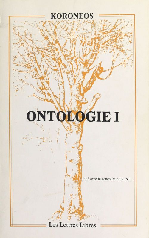 Couverture ebook de Ontologie I, de Cosmas Koroneos