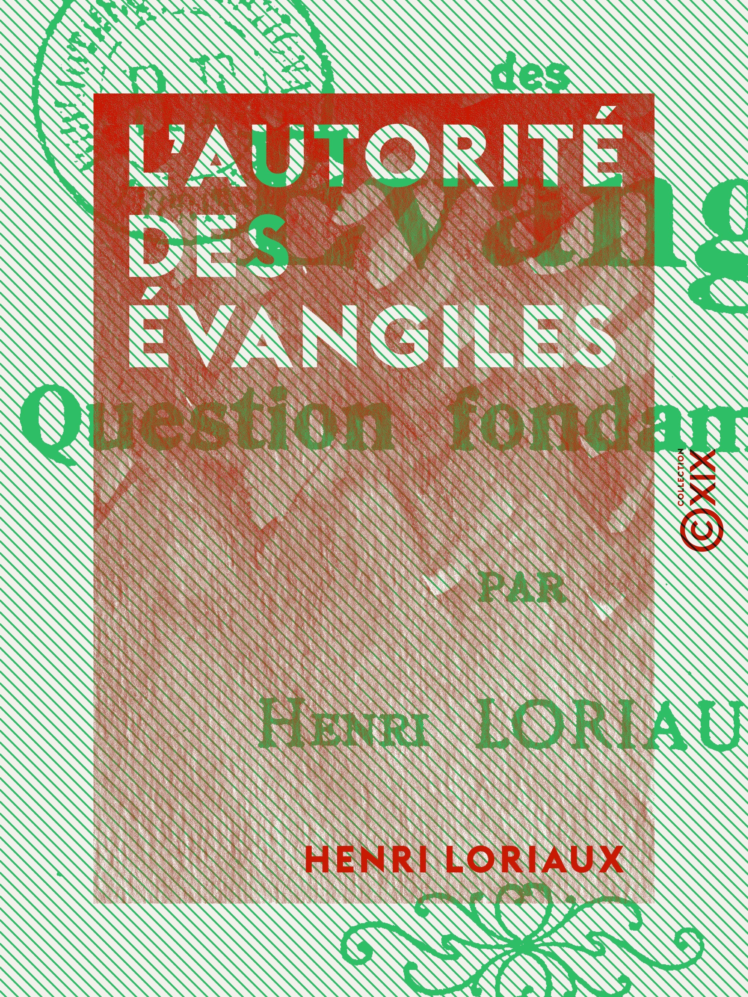 ebook cover of L'Autorité des Évangiles, by Henri Loriaux