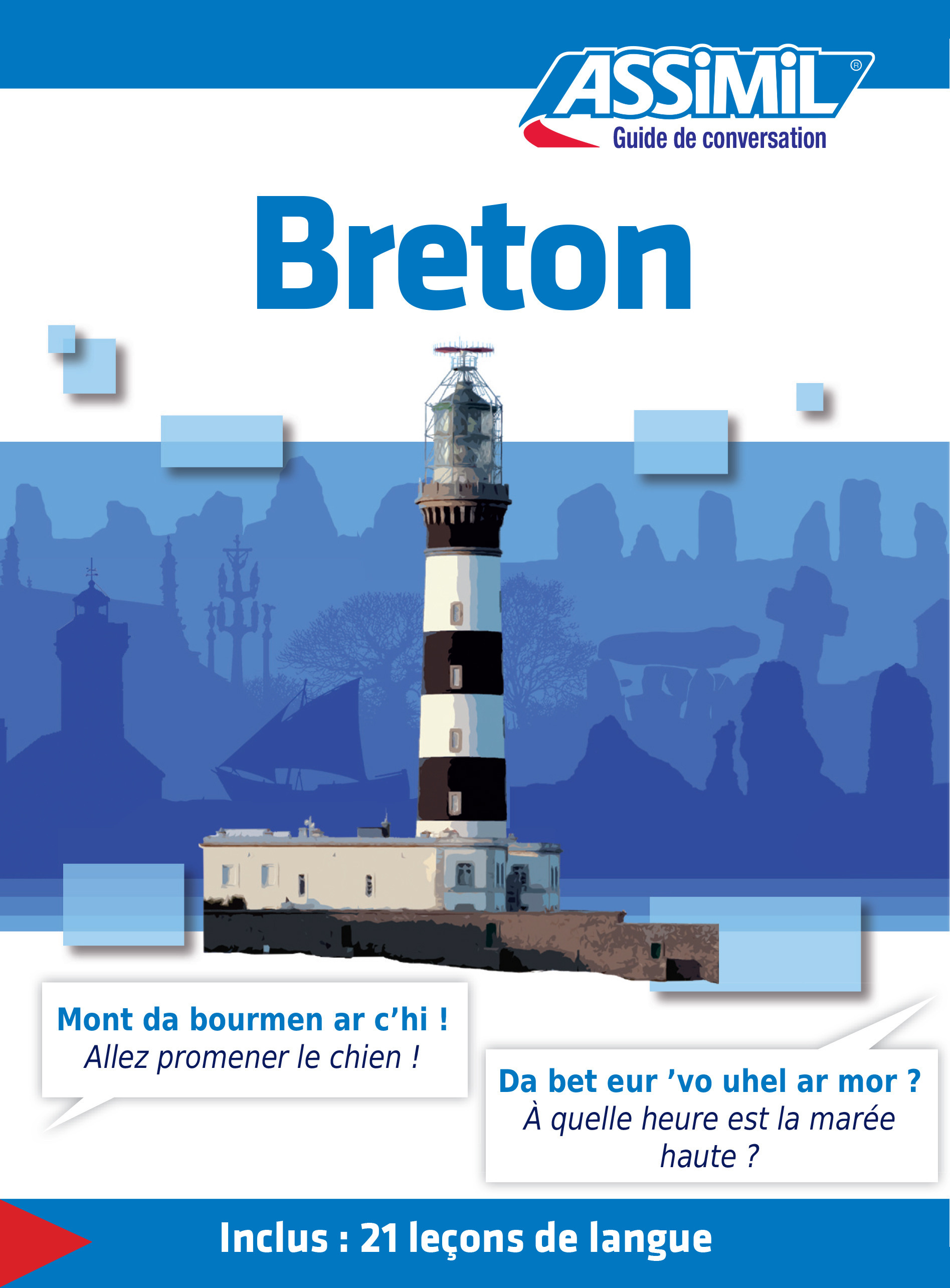 ebook cover of Breton - Guide de conversation, by Divy Kervella