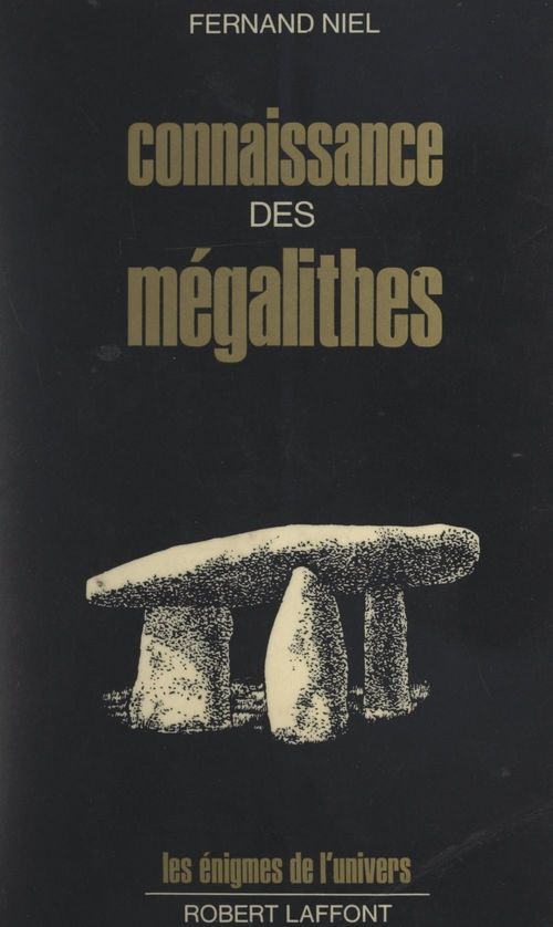 ebook cover of Connaissance des mégalithes, by Fernand Niel