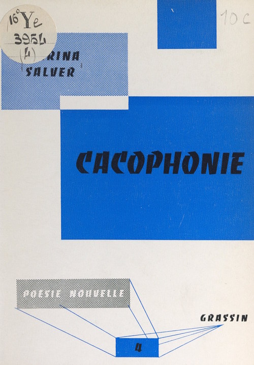 ebook cover of Cacophonie, by Marina Salver