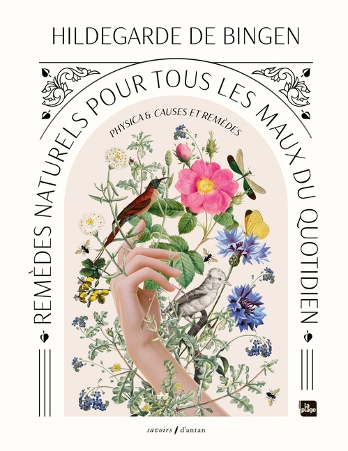 Couverture ebook de Remèdes naturels pour tous les maux du quotidien, de Hildegarde de Bingen