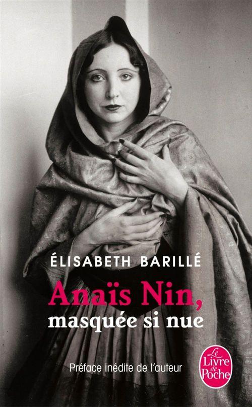 Couverture ebook de Anaïs Nin, masquée, si nue, de Elisabeth Barillé