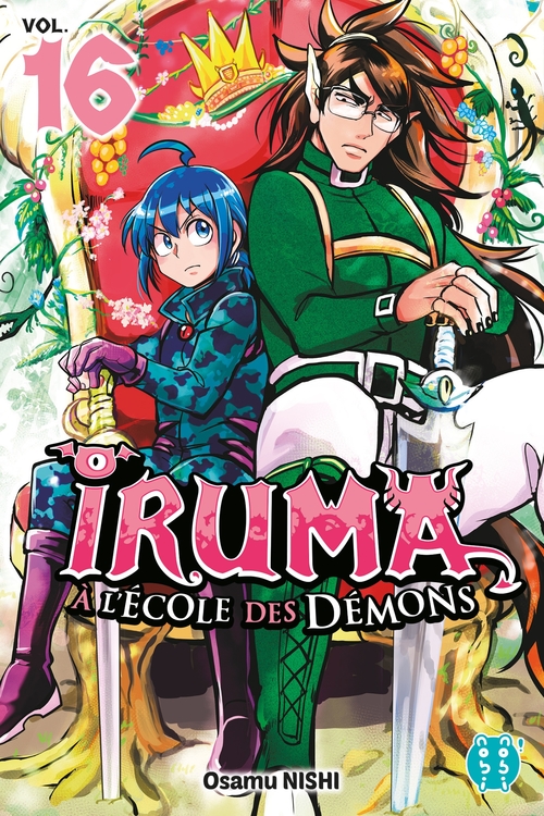 Couverture ebook de Iruma à l'école des démons T16, de Osamu Nishi