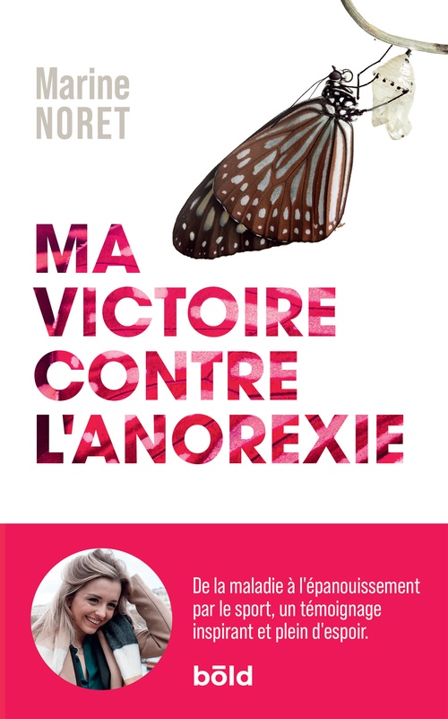 Couverture ebook de Ma victoire contre l'anorexie, de Marine Noret