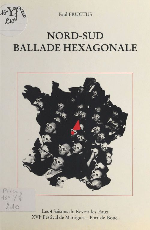 Couverture ebook de Nord-Sud, ballade hexagonale, de Paul Fructus