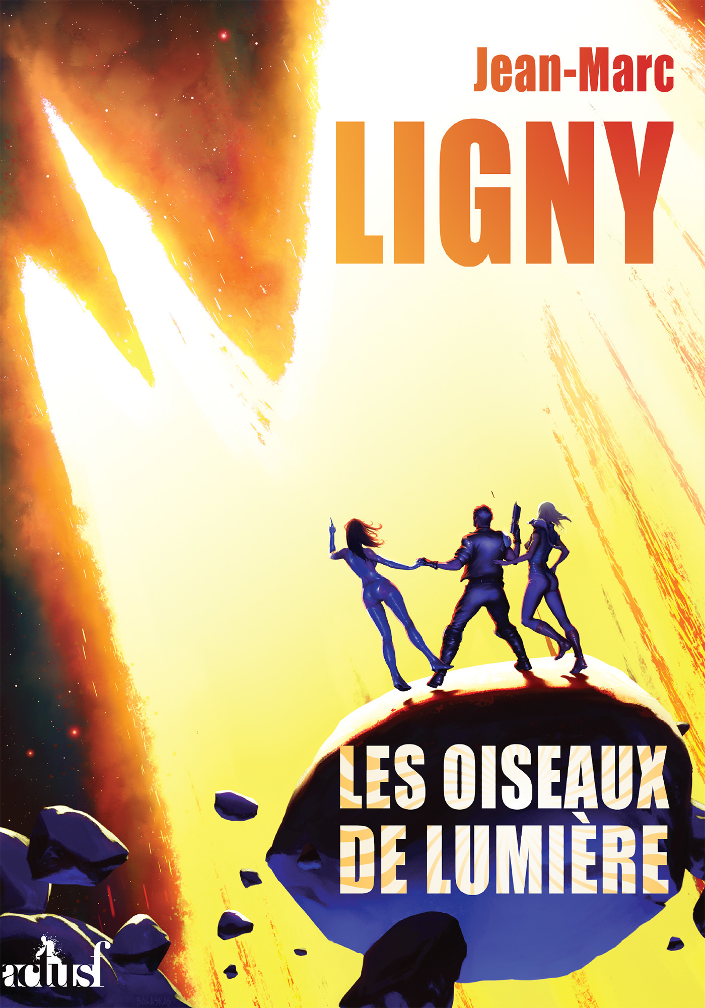 ebook cover of Les Oiseaux de lumière, by Jean-Marc Ligny
