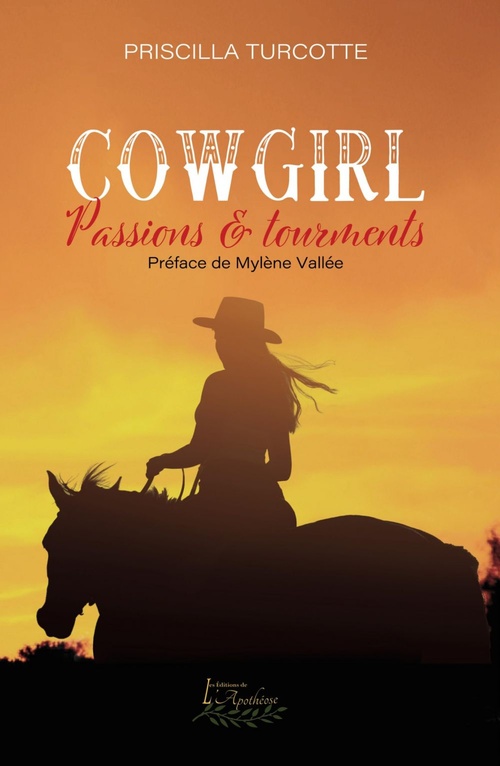 Couverture ebook de Cowgirl, de Priscilla Turcotte