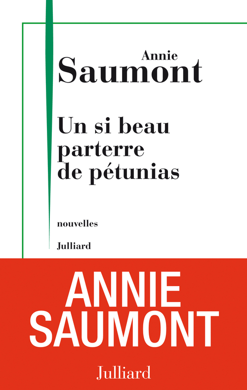 ebook cover of Un si beau parterre de pétunias, by Annie Saumont