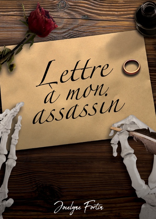 Couverture ebook de Lettre à mon assassin, de Jocelyne Fortin