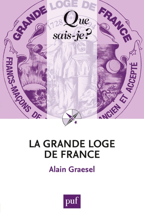 Couverture ebook de La Grande Loge de France, de Alain Graesel