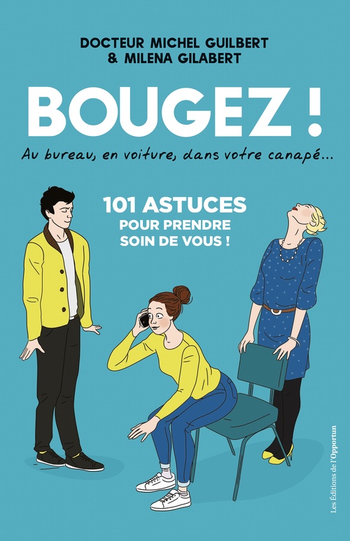 Couverture ebook de Bougez !, de Milena Gilabert, Michel Guilbert