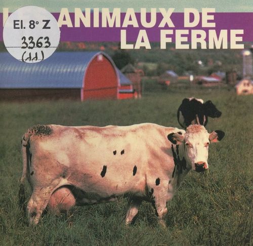 Couverture ebook de Les animaux de la ferme, de Elizabeth Elias Kaufman