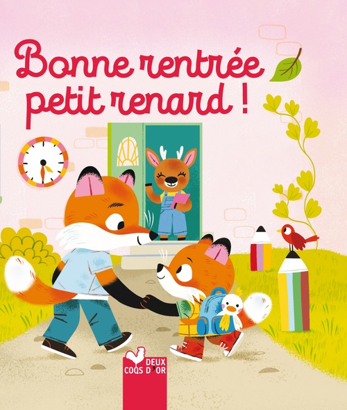 Couverture ebook de Bonne rentrée, petit renard !, de Sophie de Mullenheim