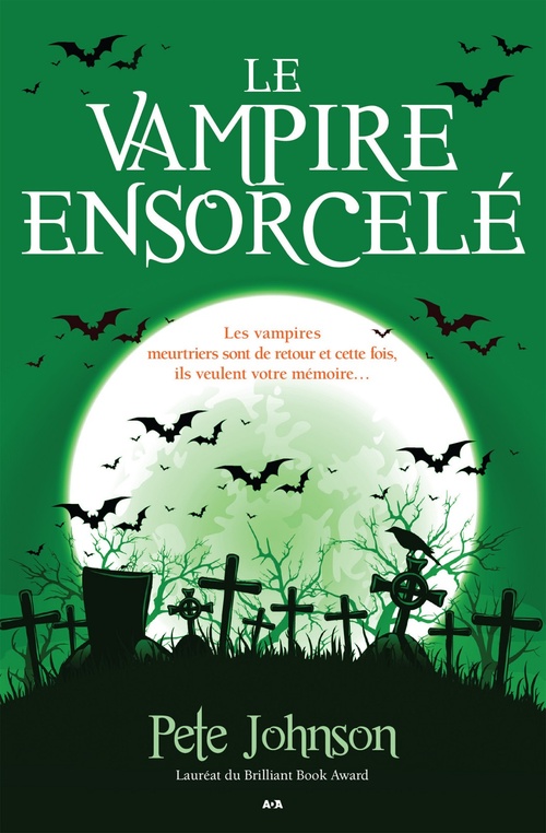 Couverture ebook de Le vampire ensorcelé, de Pete Johnson