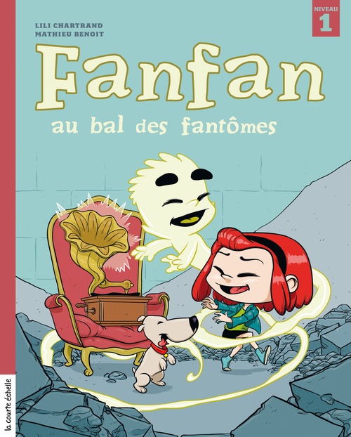 ebook cover of Fanfan au bal des fantômes, by Jasmine Dubé, Mathieu Benoît