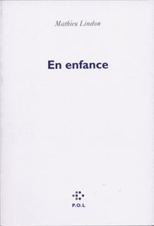 ebook cover of En enfance, by Mathieu Lindon