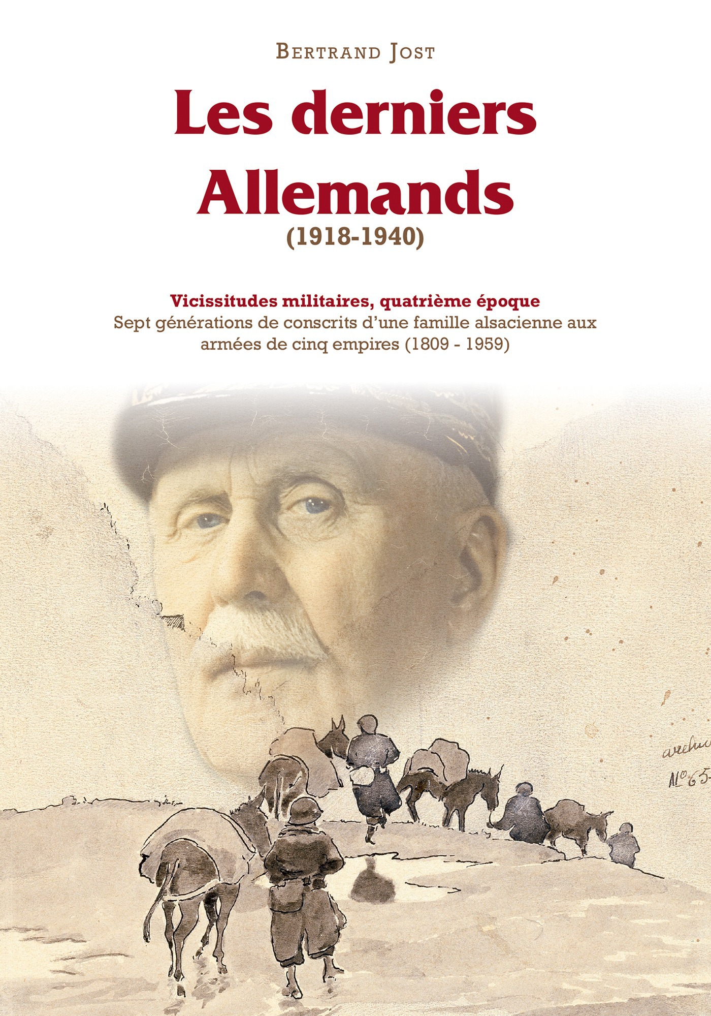 Couverture ebook de Les derniers Allemands, de Bertrand Jost