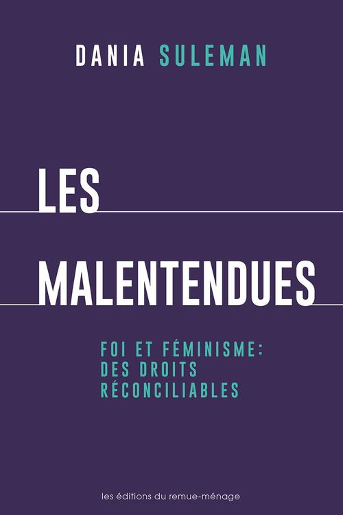 ebook cover of Les malentendues, by Dania Suleman