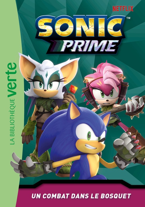 Couverture ebook de Sonic Prime 09 - Un combat dans le Bosquet, de Sega