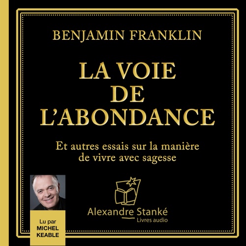audiobook cover of La voie de l'abondance, by Benjamin Franklin