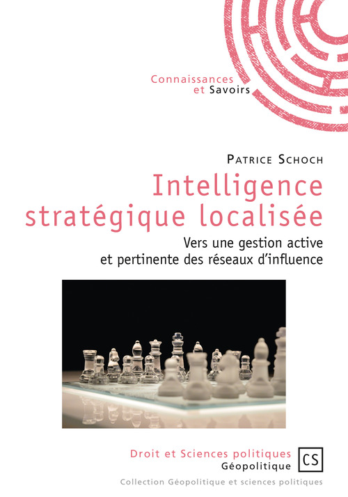 Couverture ebook de Intelligence stratégique localisée, de Patrice Schoch