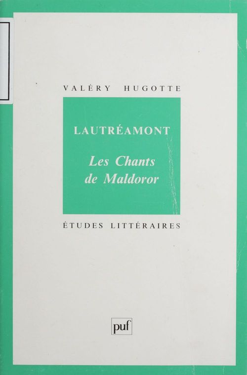 Couverture ebook de Lautréamont : «Les chants de Maldoror», de Valerie Hugotte