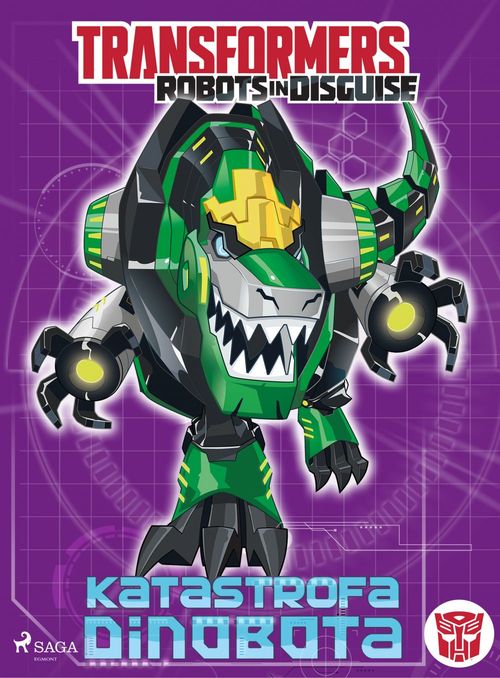 ebook cover of Transformers - Robots in Disguise - Katastrofa Dinobota, by John Sazaklis