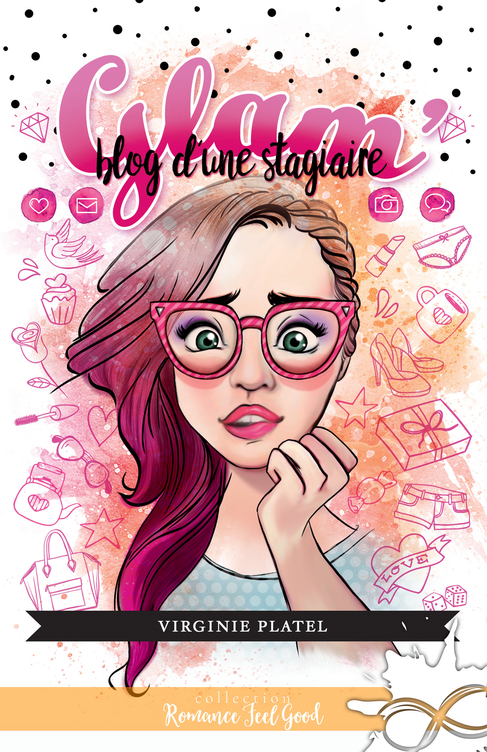 ebook cover of Glam, by Virginie Platel