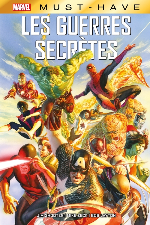 Couverture ebook de Best of Marvel (Must-Have) : Les Guerres Secrètes, de Jim Shooter