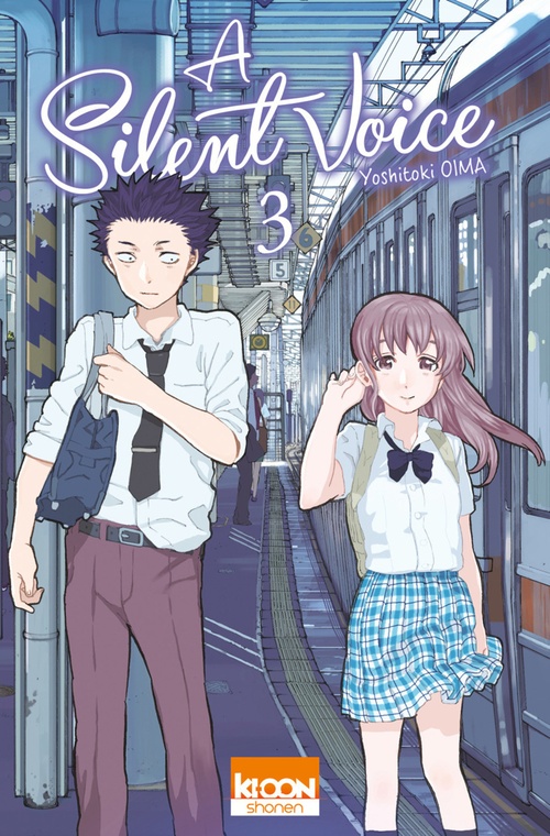 ebook cover of A Silent Voice T03, by Yoshitoki Oima