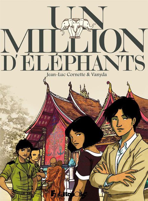 Couverture ebook de Un million d'éléphants, de Jean-Luc Cornette, Vanyda