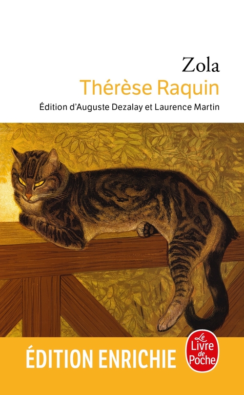 ebook cover of Thérèse Raquin, by Émile Zola