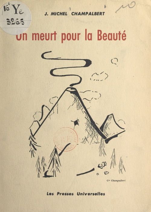 Couverture ebook de On meurt pour la beauté, de J. Michel Champalbert
