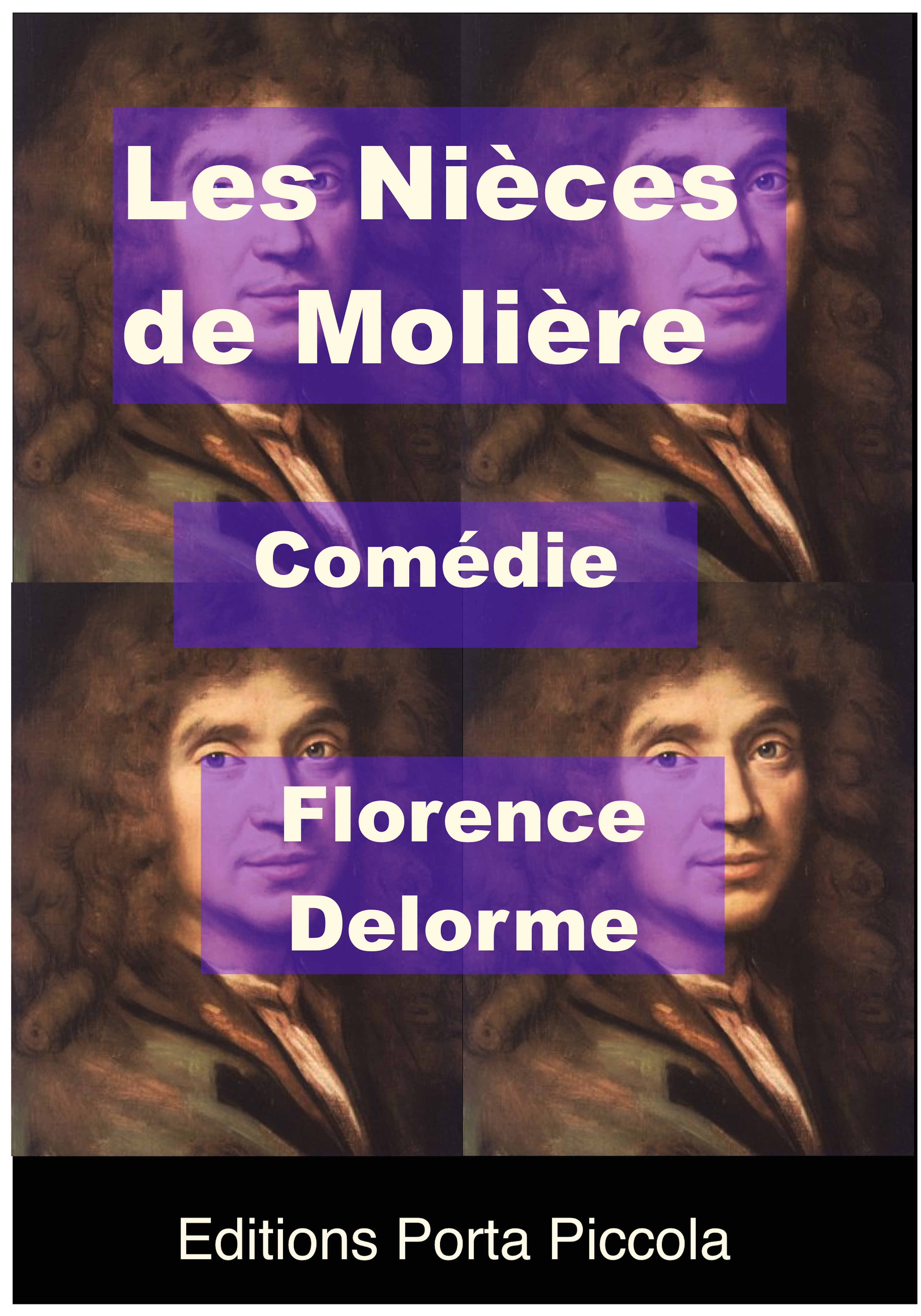 Couverture ebook de Les Nièces de Molière, de Florence Delorme