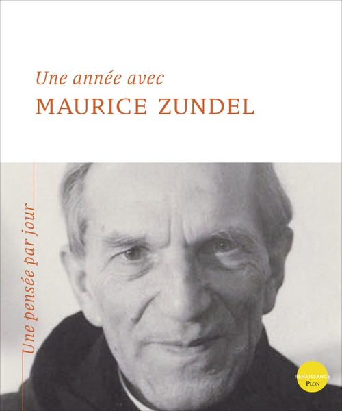 ebook cover of Une année avec Maurice Zundel, by France-Marie Chauvelot
