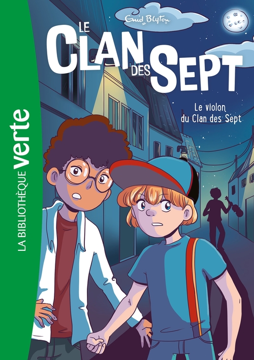 ebook cover of Le Clan des Sept NED 10 - Le violon du Clan des Sept, by Enid Blyton, Cyrielle