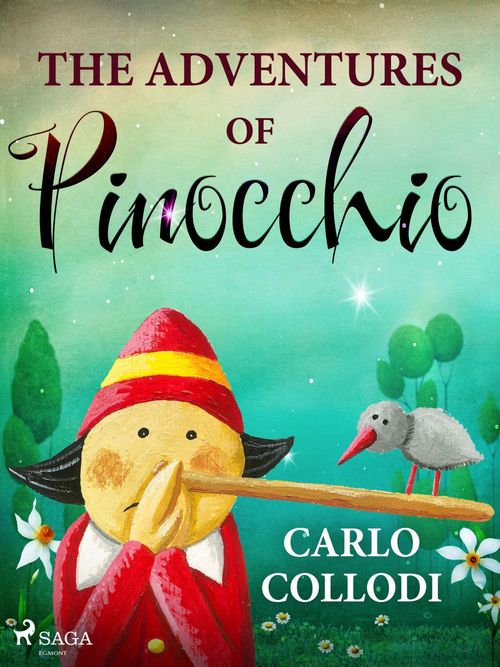 ebook cover of The Adventures of Pinocchio, by Carlo Collodi