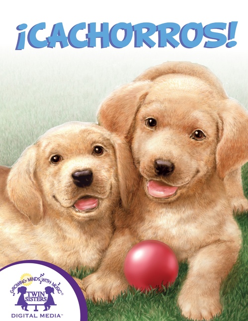 ebook cover of ¡Cachorros!, by Janie Reinart