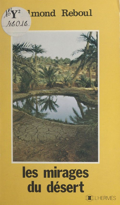 ebook cover of Les mirages du désert, by Edmond Reboul