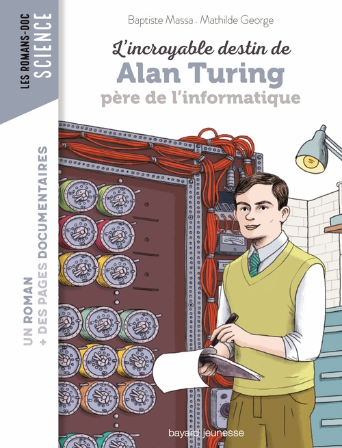 ebook cover of L'incroyable destin d'Alan Turing, père de l'informatique, by Baptiste MASSA