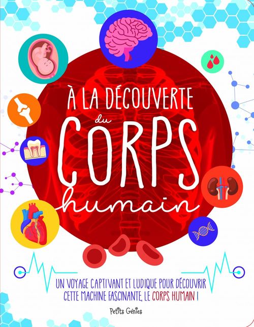 ebook cover of À la découverte du corps humain, by Maud Brougère, Marie-Eve Côté