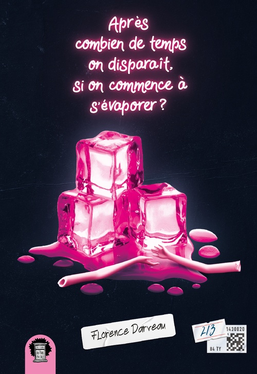 Couverture ebook de Après combien de temps on disparaît, si on commence a s´évaporer ?, de Florence Darveau