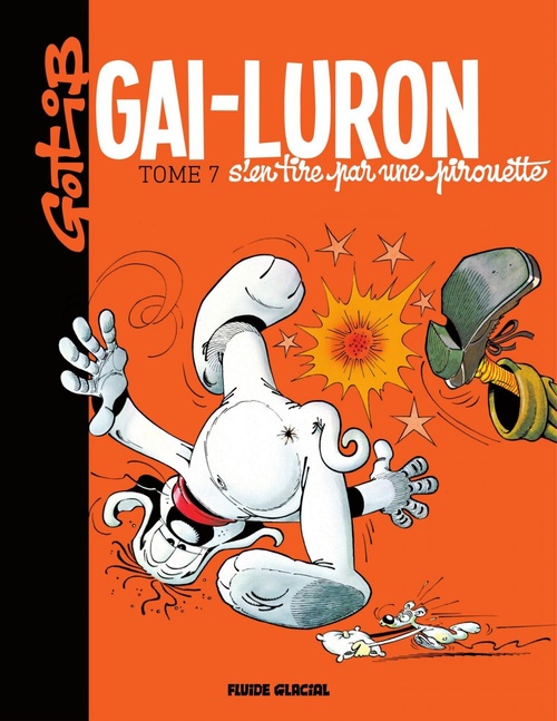 ebook cover of Gai-Luron s'en tire par une pirouette, by Gotlib